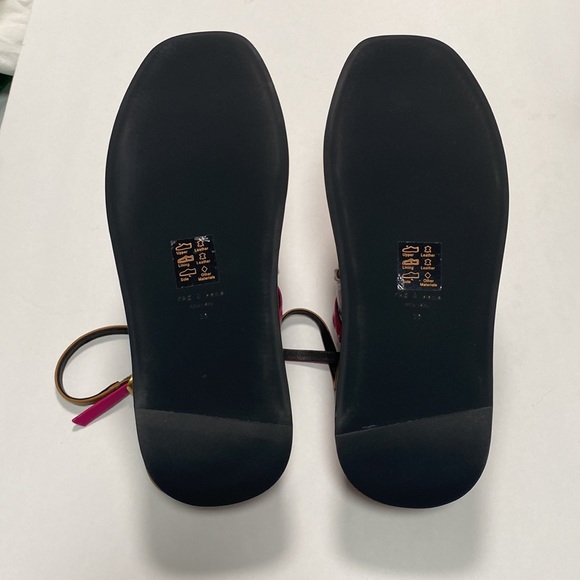 Rag & Bone Logan Platform sandal!   Size 9. Tan and Fuchia. NEW-Never been worn! - Picture 11 of 12